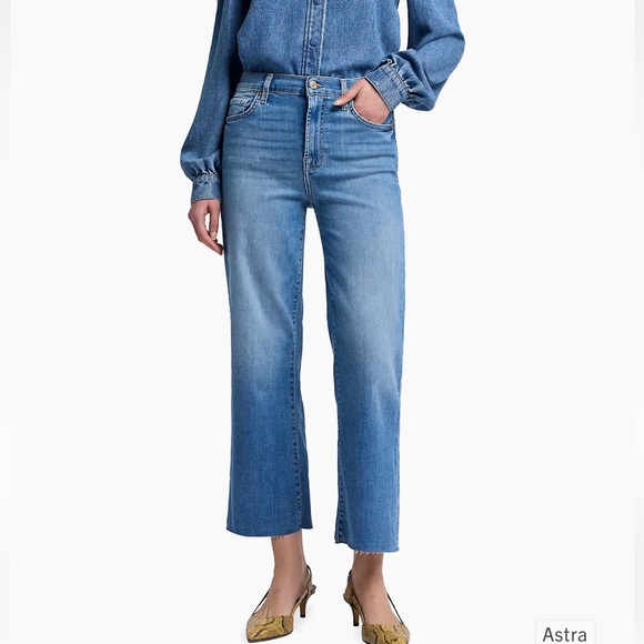 7 for all mankind cropped Alexa - Picture 1 of 5